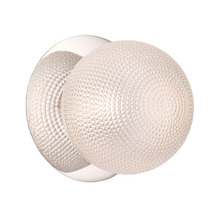 Lassie Diamond Cut Glass Warm White LED Outdoor Wall Light